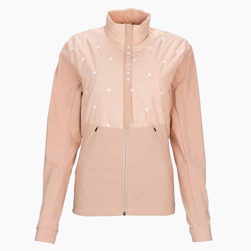 Dámska bunda na bežecké lyžovanie Maloja W'S RibiselM beige 32129-1-8471 9
