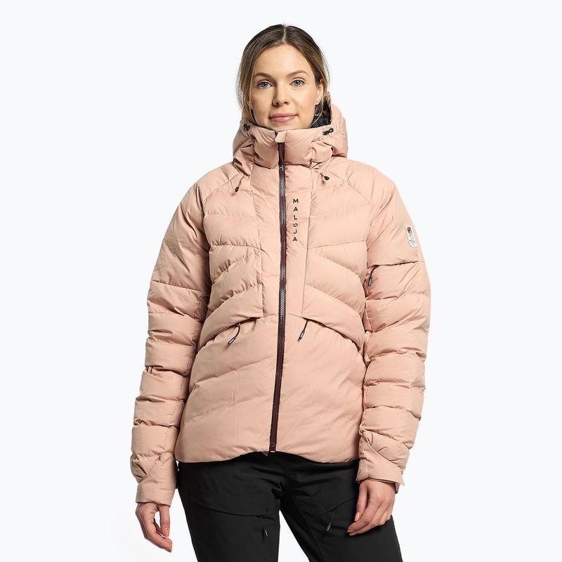 Dámska lyžiarska bunda Maloja W'S WaldkauzM beige 32103-1-8471