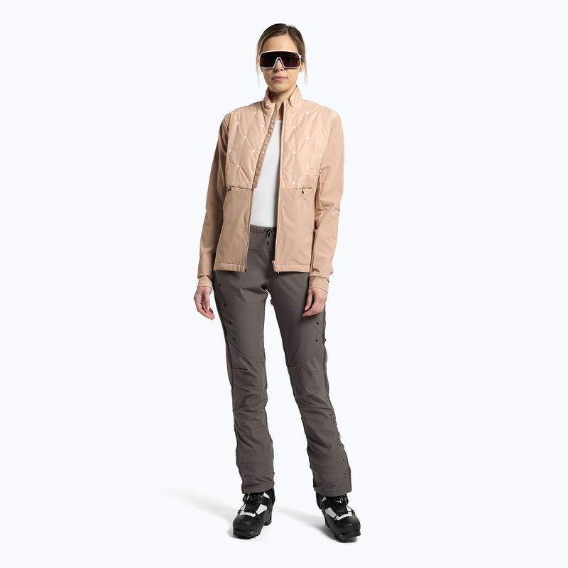 Dámska bunda na bežecké lyžovanie Maloja W'S RibiselM beige 32129-1-8471 2