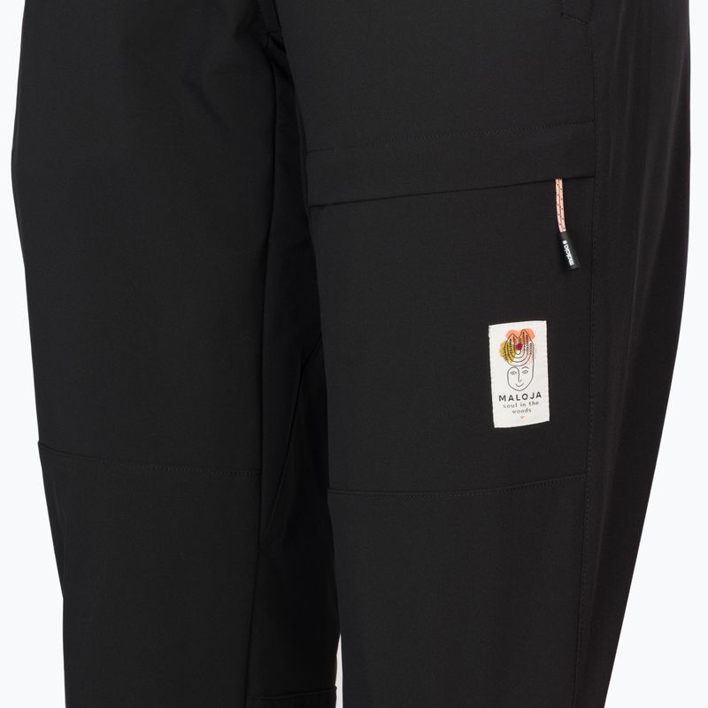 Dámske softshellové nohavice Maloja W'S DachsM black 32146 1 0817 3