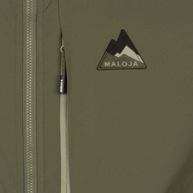 Maloja BeifussM pánska softshellová bunda zelená 32241-1-0560 3