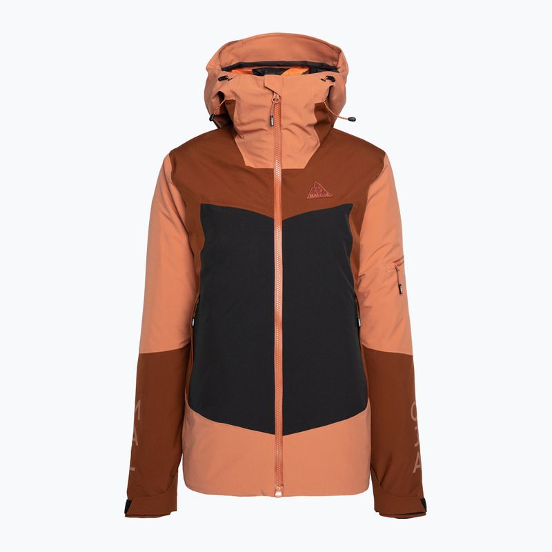 Dámska lyžiarska bunda Maloja BuchfinkM orange 34105
