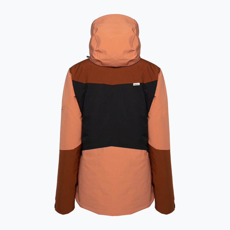 Dámska lyžiarska bunda Maloja BuchfinkM orange 34105 2