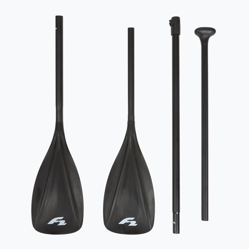 SUP/Kayak 4-dielne pádlo F2 Combo 4D čierne 3