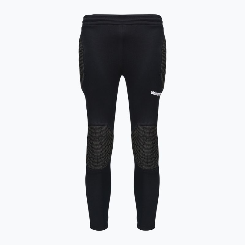 Detské brankárske nohavice uhlsport Anatomic Kevlar black 100561801