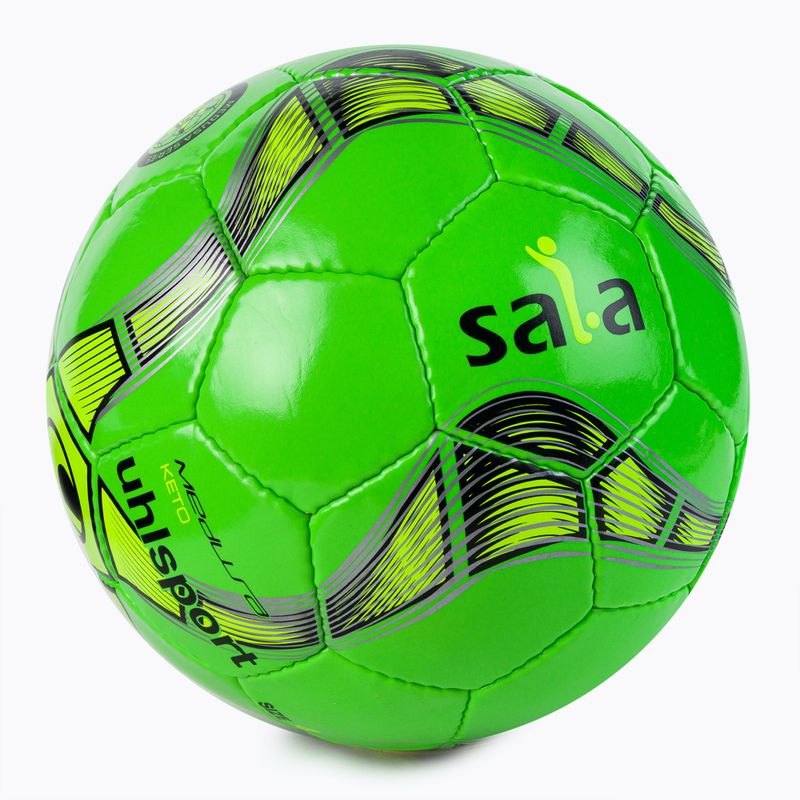 Uhlsport Medusa Keto futbalová lopta zelená/žltá 100161602 2