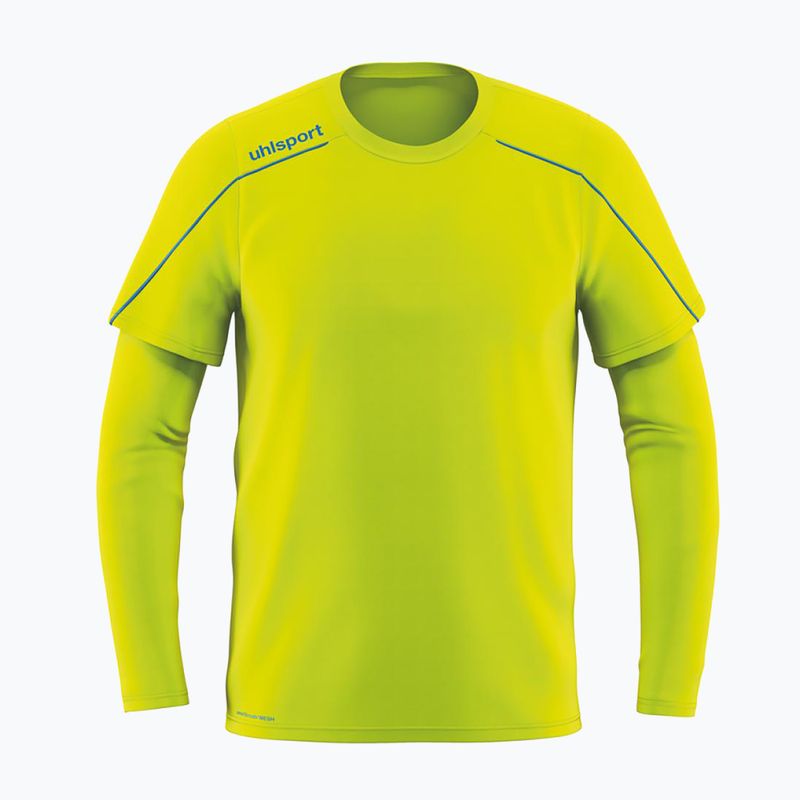 Detské brankárske tričko uhlsport Stream 22 žlté 100562308 5
