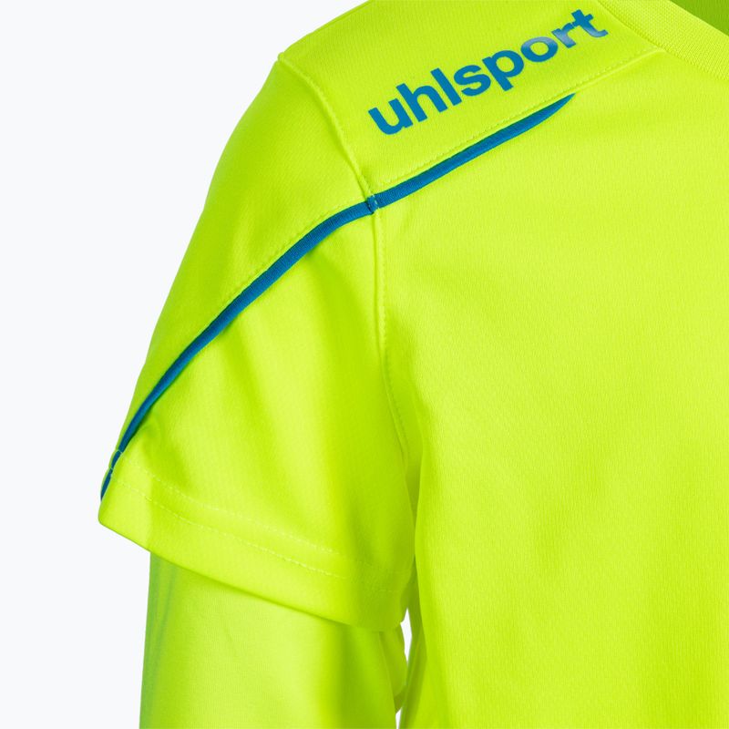 Detské brankárske tričko uhlsport Stream 22 žlté 100562308 3