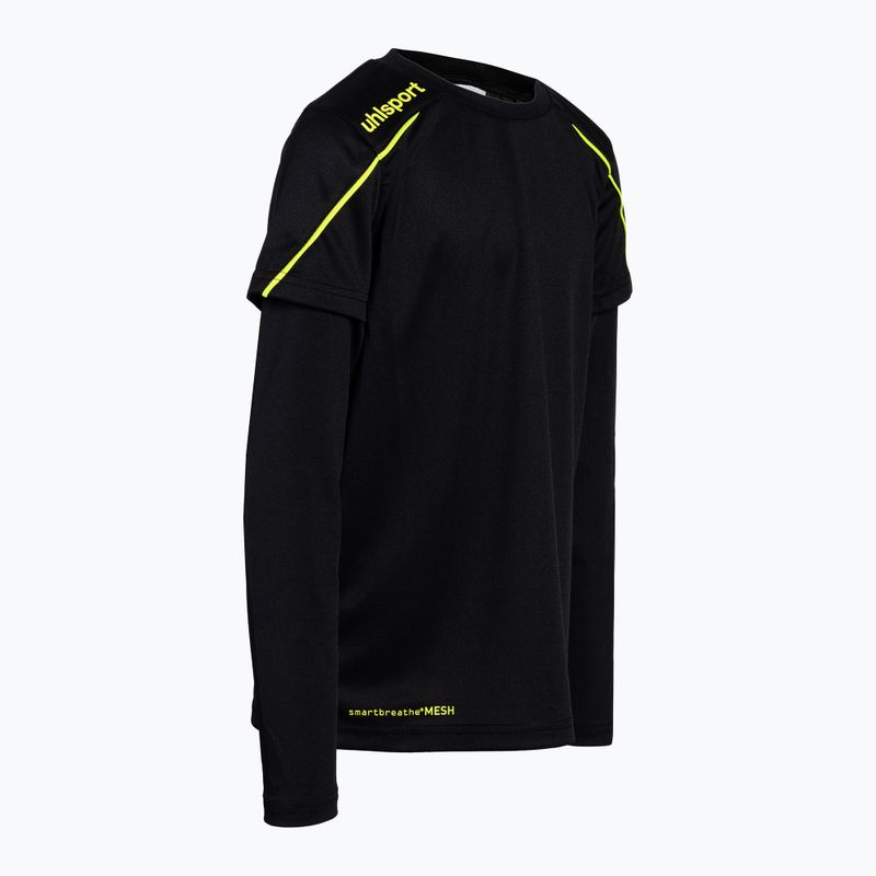 Detské brankárske tričko uhlsport Stream 22 black 100562309 3