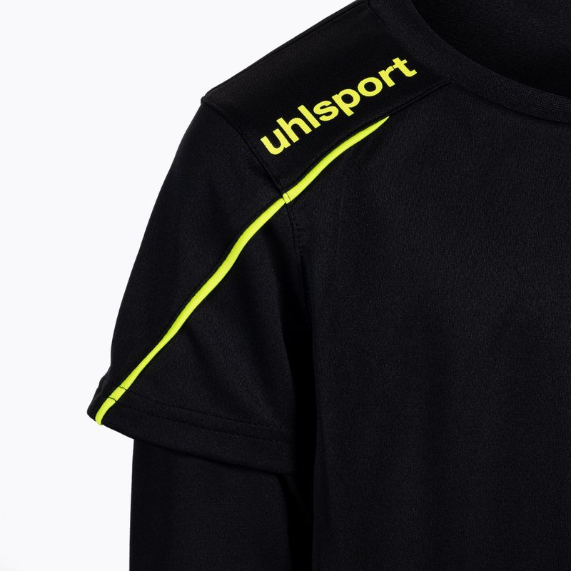 Detské brankárske tričko uhlsport Stream 22 black 100562309 4
