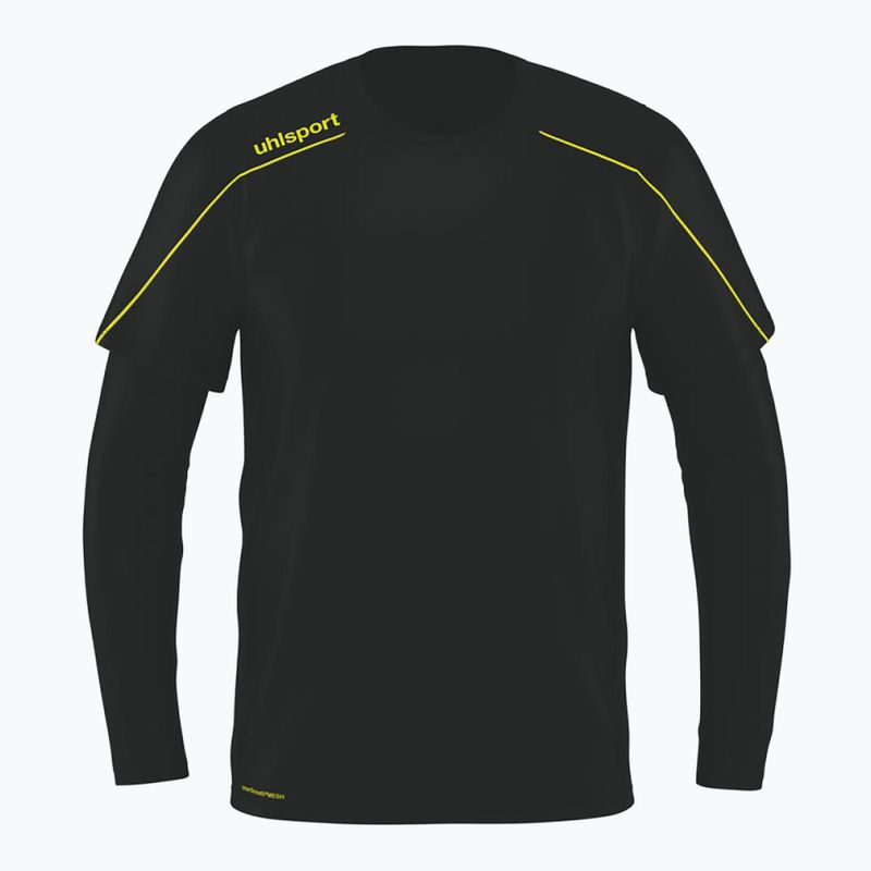 Detské brankárske tričko uhlsport Stream 22 black 100562309 7