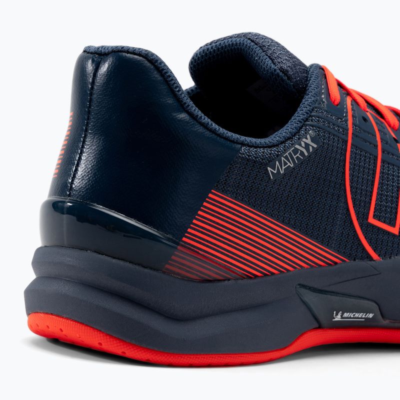 Kempa Attack Two 2.0 pánska hádzanárska obuv šedo-červená 200863001 7