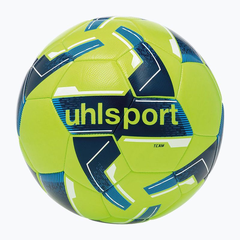 Futbalová lopta uhlsport Team fluo yellow/navy/white v. 4 4