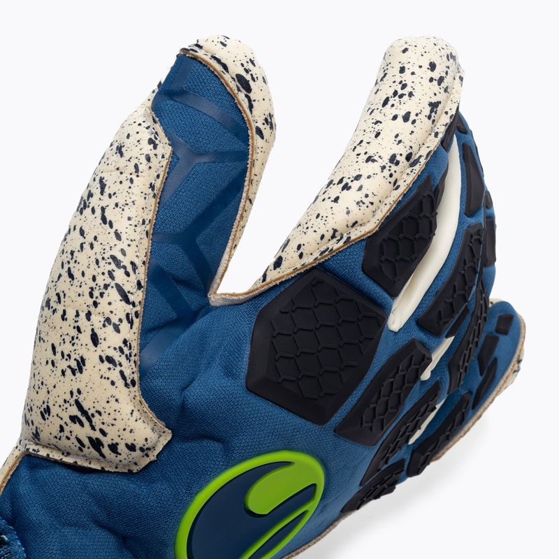 Uhlsport Hyperact Supergrip+ brankárske rukavice modré 101122901 3