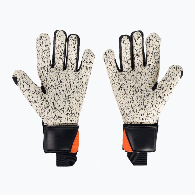Uhlsport Speed Contact Supergrip+ Hn brankárske rukavice čiernobiele 1112611 2