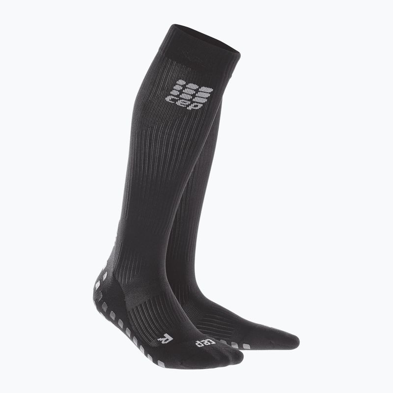CEP pánske futbalové ponožky Griptech black 55574000 3