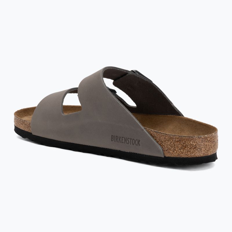Šľapky BIRKENSTOCK Arizona Soft Footbed Oiled Leather Regular iron 3