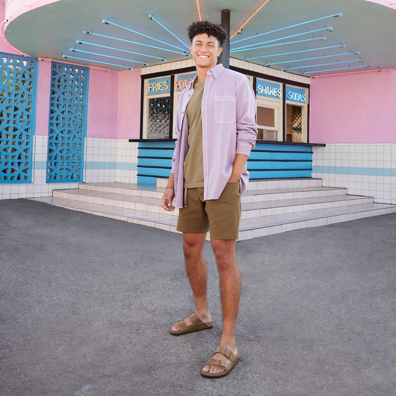 BIRKENSTOCK Arizona SFB LEOI Úzke tabakovo hnedé obuv 13