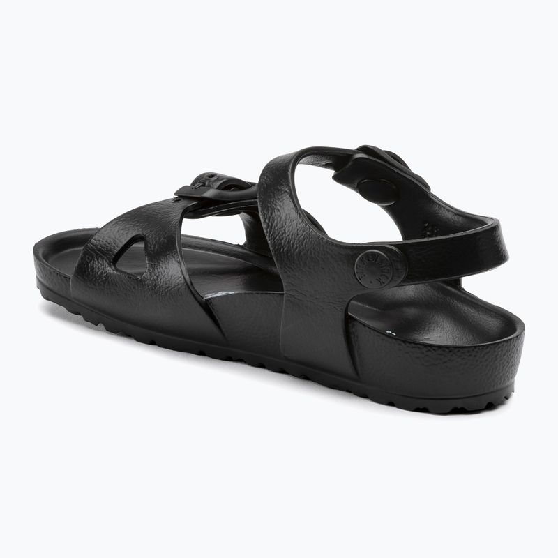 BIRKENSTOCK Rio EVA Úzke detské sandále čierne 9