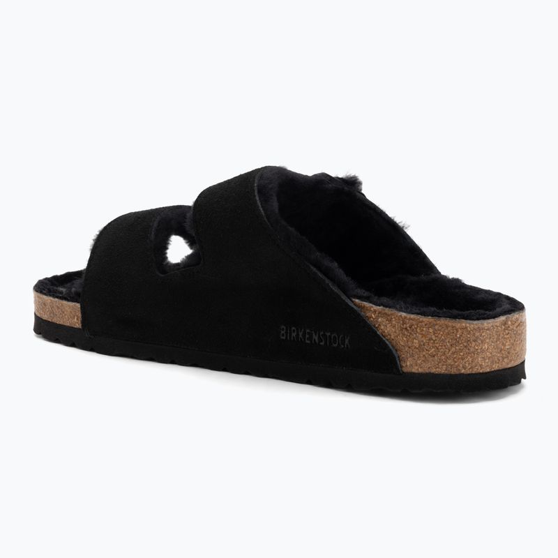 Šľapky BIRKENSTOCK Arizona Shearling SL Regular black 3