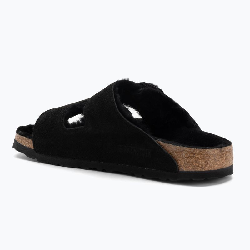Šľapky BIRKENSTOCK Arizona Shearling SL Narrow black 3