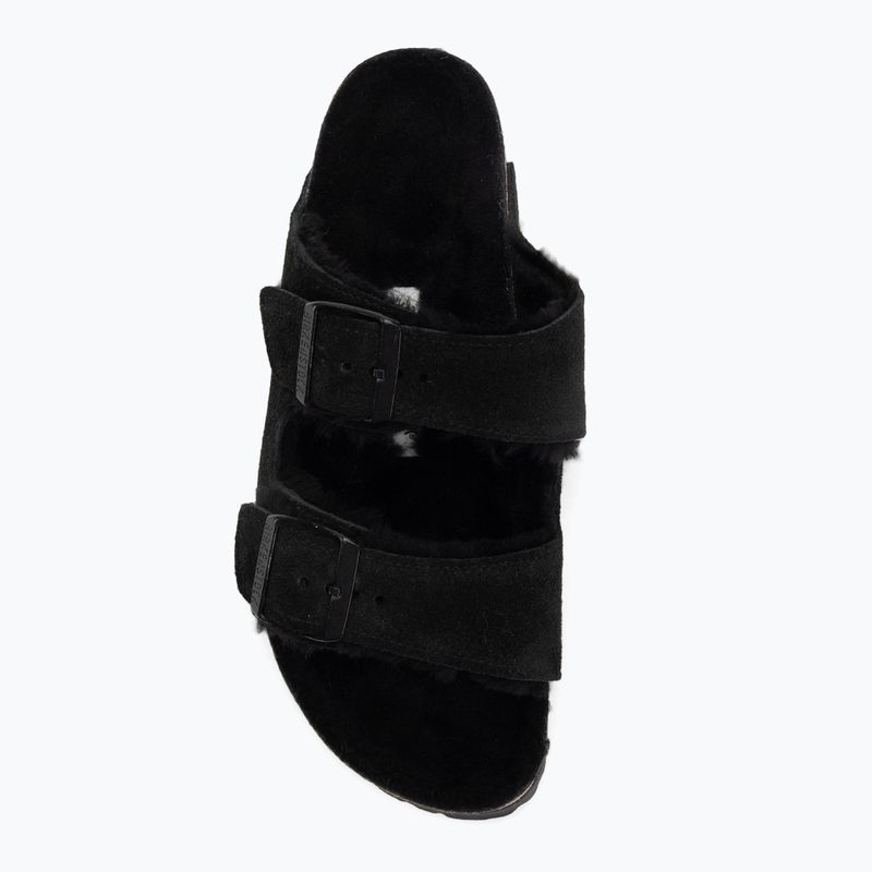 Šľapky BIRKENSTOCK Arizona Shearling SL Narrow black 5