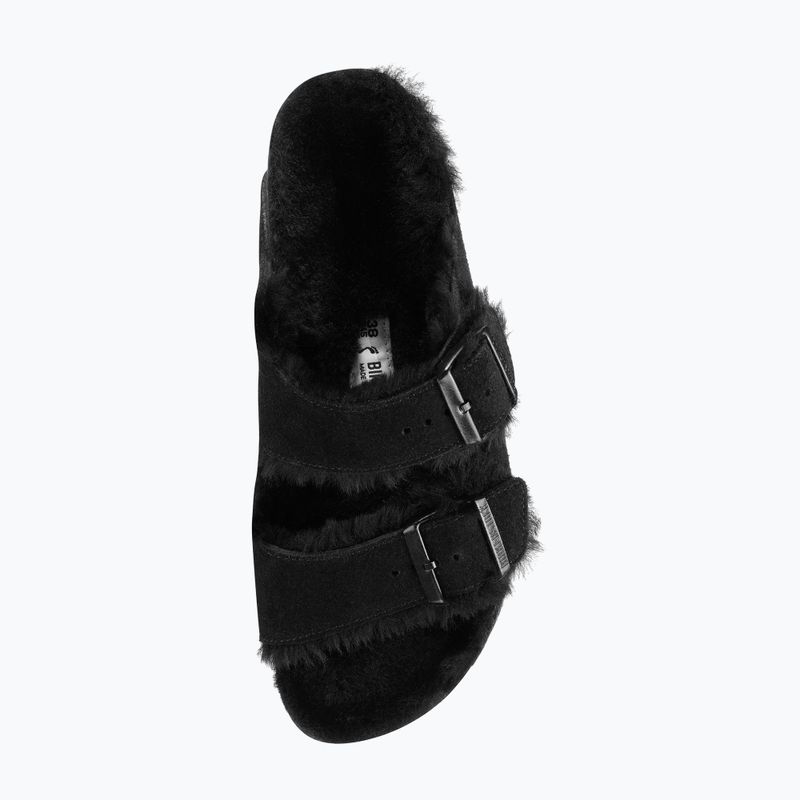 Šľapky BIRKENSTOCK Arizona Shearling SL Narrow black 9