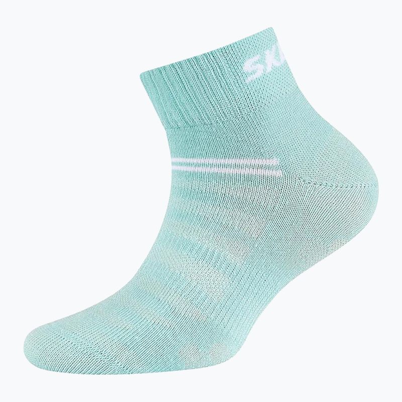 Detské ponožky Skechers Mesh Ventilation Quarter 5 pairs rainbow 3