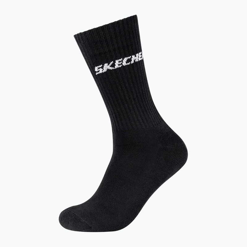 Ponožky Skechers Cushioned Long Tennis 3 pairs black 2