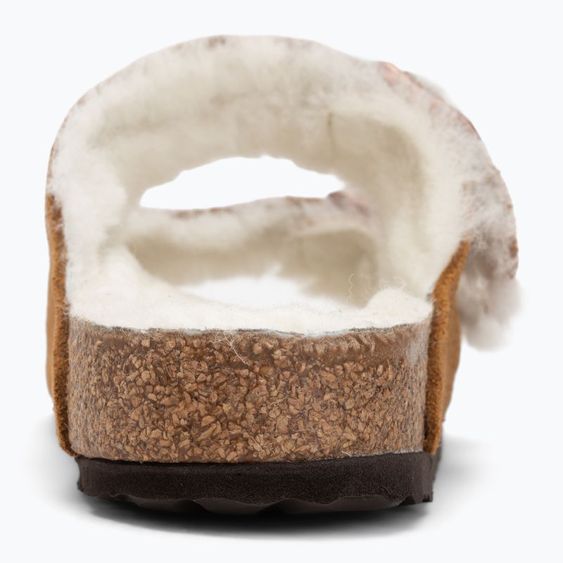 Šľapky BIRKENSTOCK Arizona Shearling SL Regular mink 6