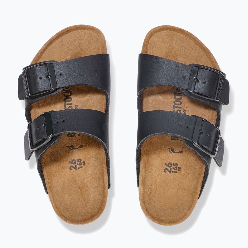 Detské šlapky BIRKENSTOCK Arizona Kids Birko-Flor black 3