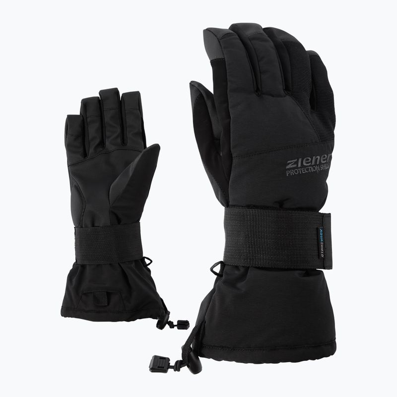 ZIENER Merfos As snowboardové rukavice čierne 801701.12 5