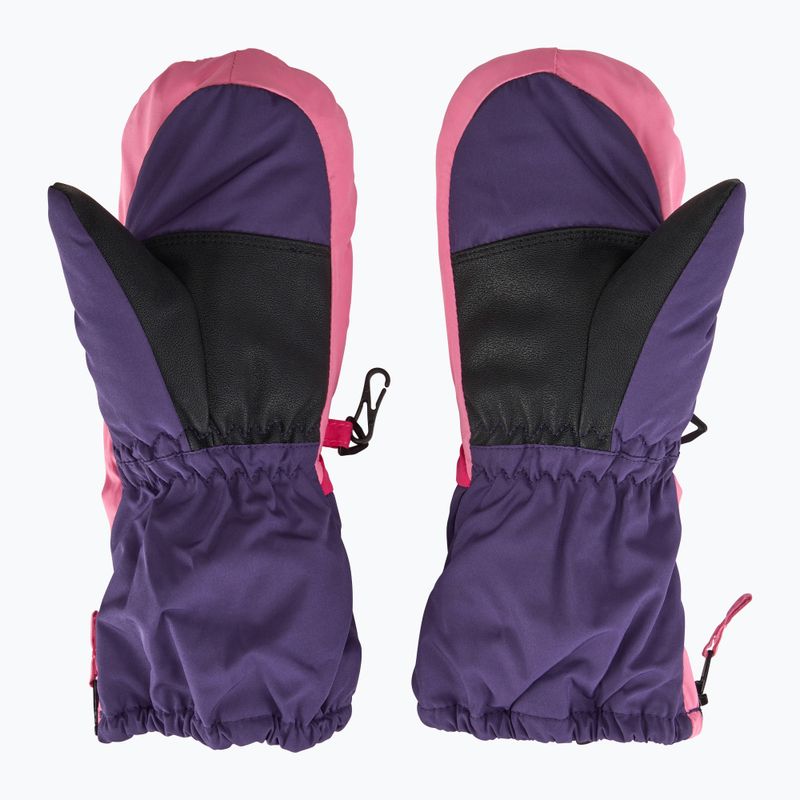 Detské lyžiarske rukavice ZIENER Levi As Minis dark purple 2