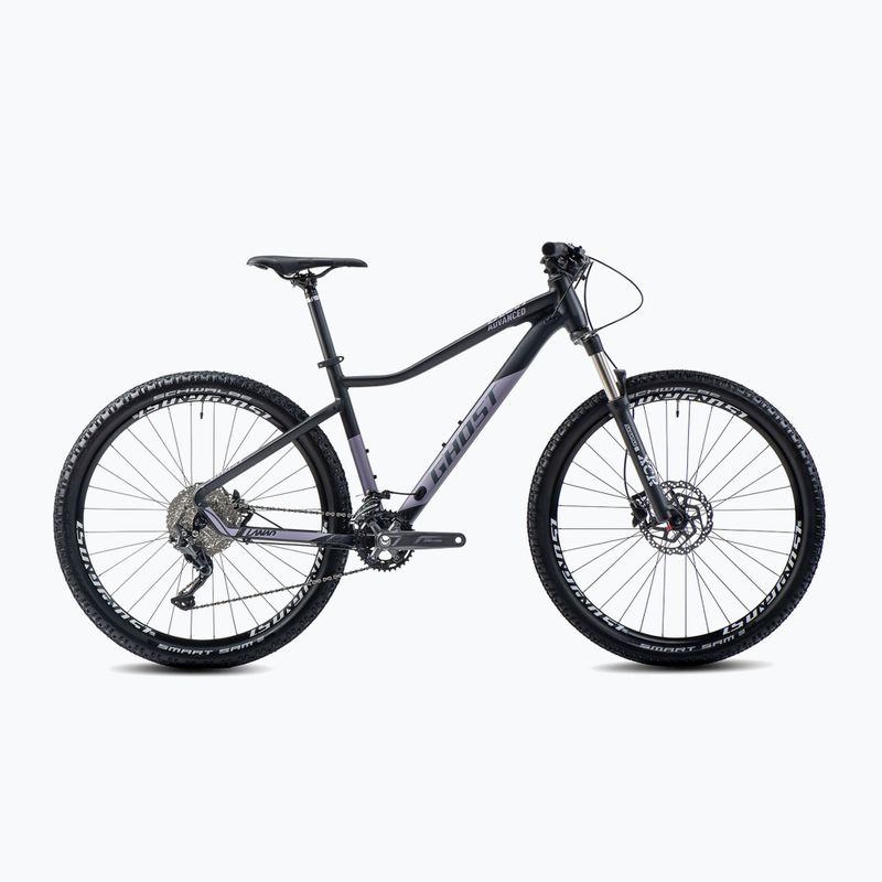 Dámsky horský bicykel GHOST Lanao Advanced 27.5 W black/pearl purple matt