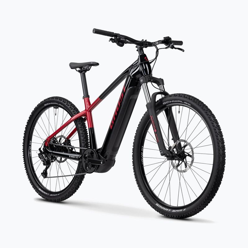 Elektrický bicykel  Ghost E-Teru Universal High 625Wh black/metalic rust red glossy 2