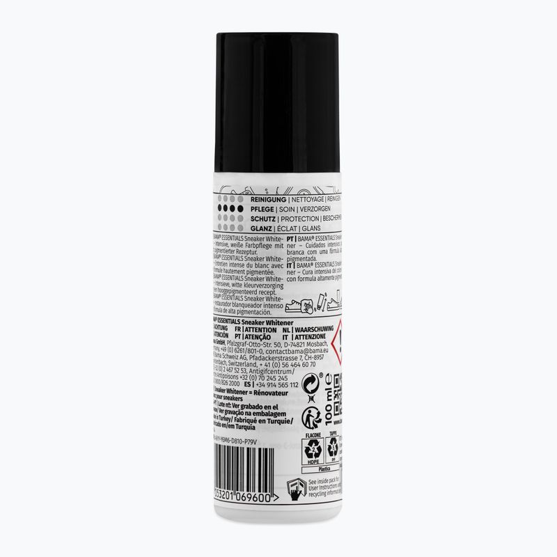 BAMA Renovátor farby obuvi na bielenie tenisiek 100 ml 2