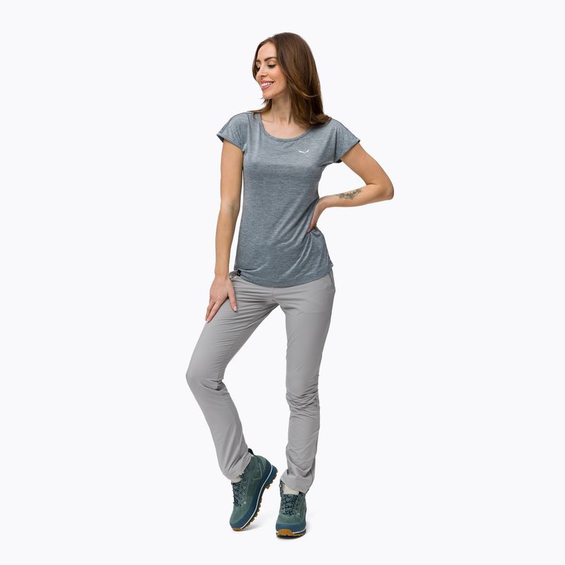 Dámske trekingové tričko Salewa Puez Melange Dry grey 00-0000026538 2