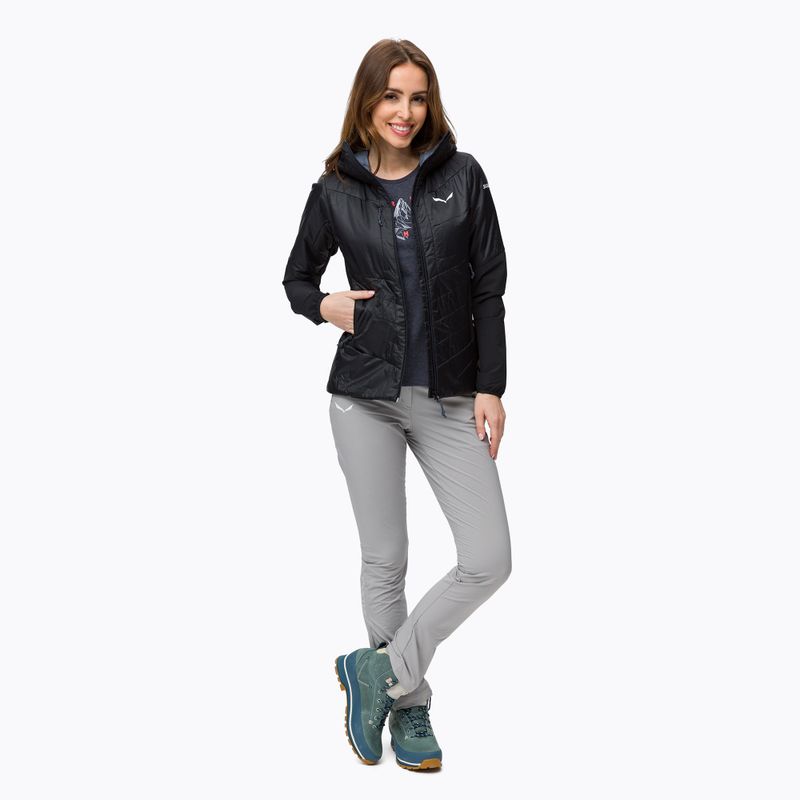 Salewa Ortles Hybrid TWR dámska bunda čierna 00-0000027188 2