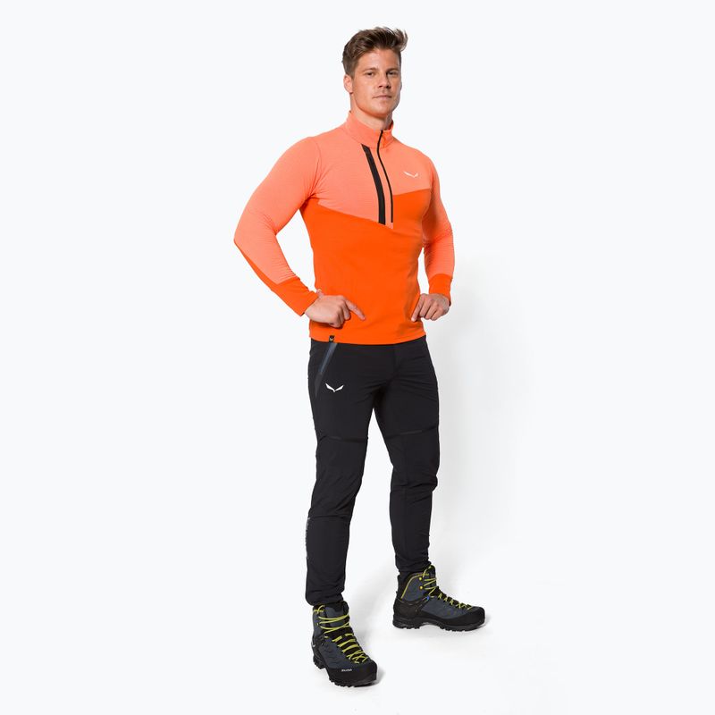 Pánske softshellové nohavice Salewa Pedroc DST black 00-0000026957 2