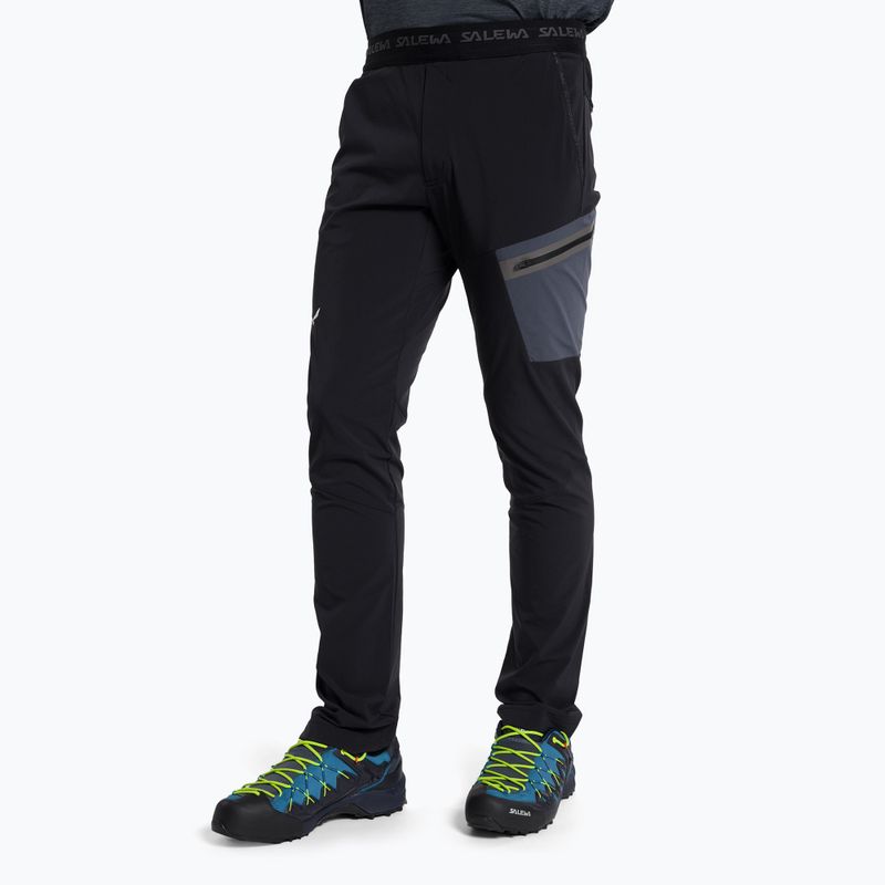 Pánske softshellové nohavice Salewa Pedroc Light black 00-0000027429