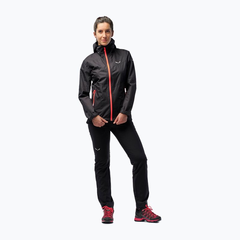 Salewa dámska bunda do dažďa Puez Aqua 3 PTX black 00-0000024546 2