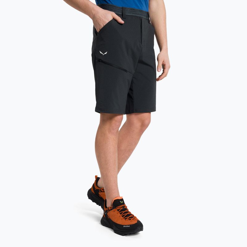 Salewa pánske trekingové šortky Puez 3 black 00-0000027401