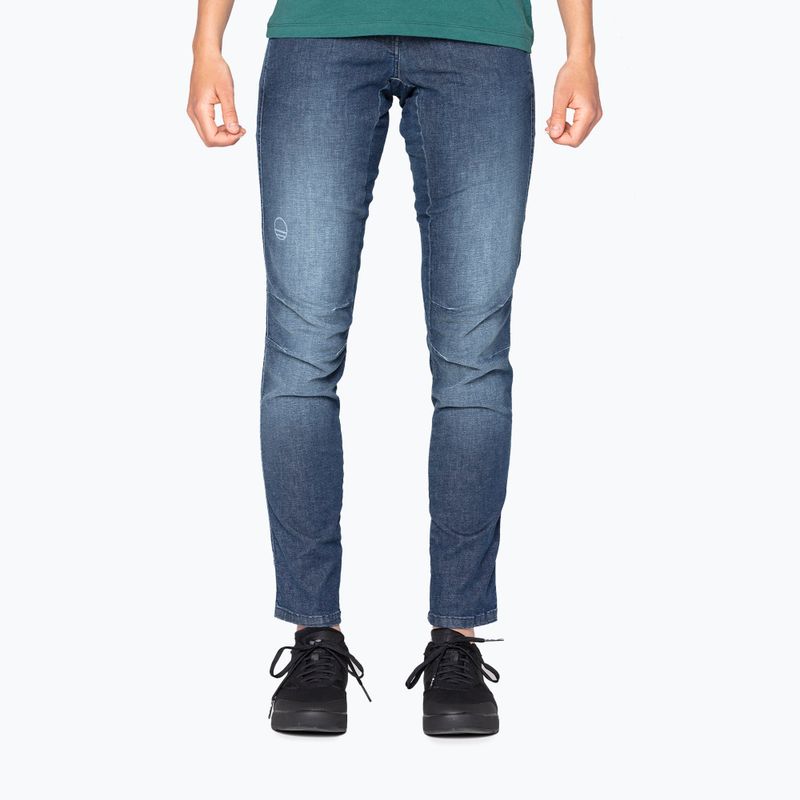 Dámske lezecké nohavice Wild Country Session Denim blue 40-0000095209