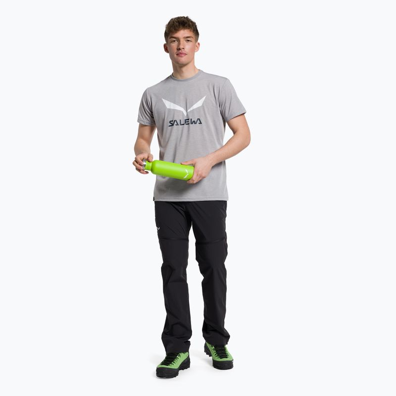 Pánske trekingové tričko Salewa Solidlogo Dry grey 00-0000027018 2