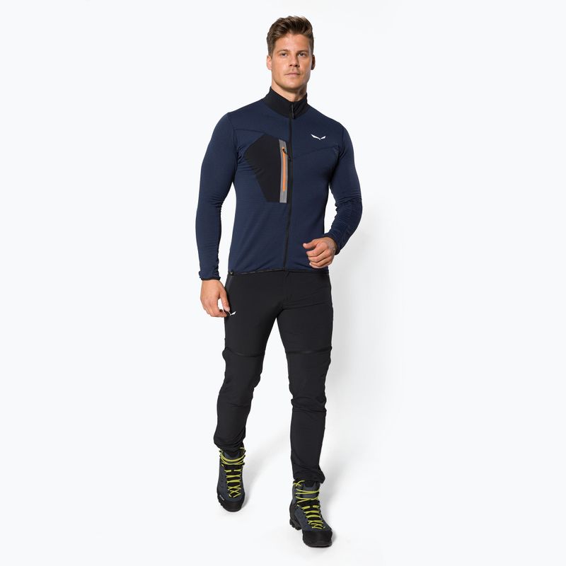 Pánska fleecová mikina Salewa Pedroc navy blue 00-0000027719 2