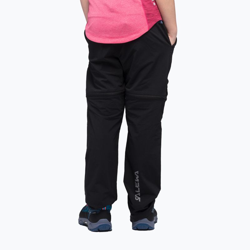 Salewa detské softshellové nohavice Agner DST 2/1 black 00-0000027777 2