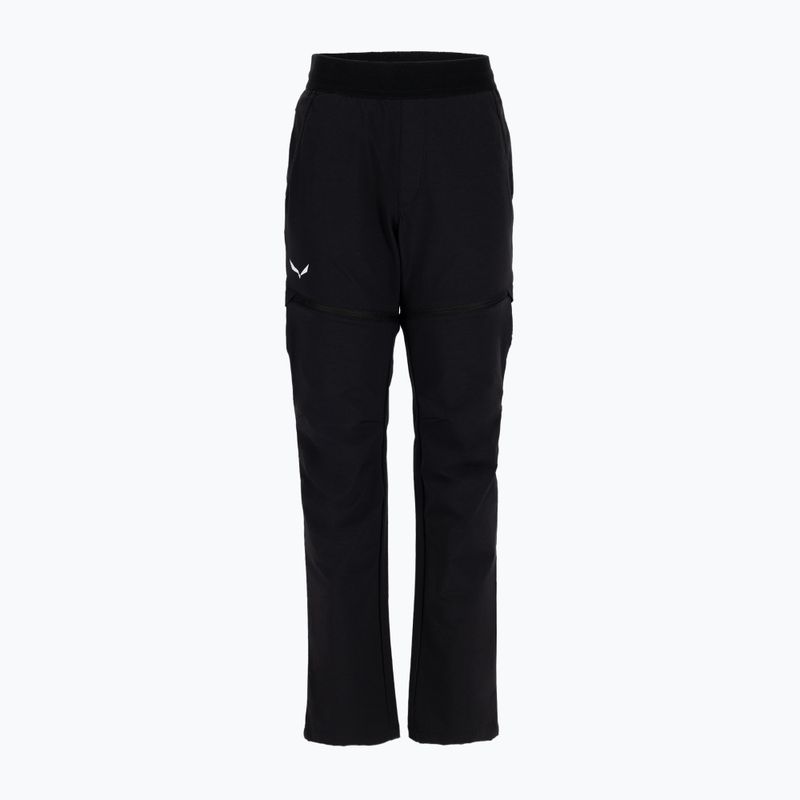 Salewa detské softshellové nohavice Agner DST 2/1 black 00-0000027777 4
