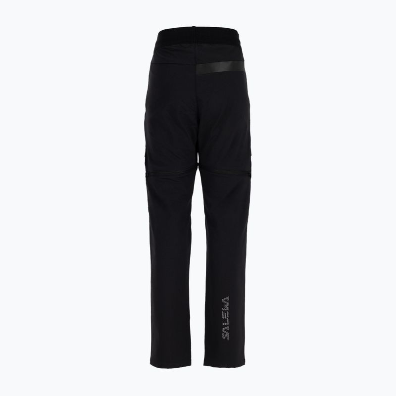 Salewa detské softshellové nohavice Agner DST 2/1 black 00-0000027777 5