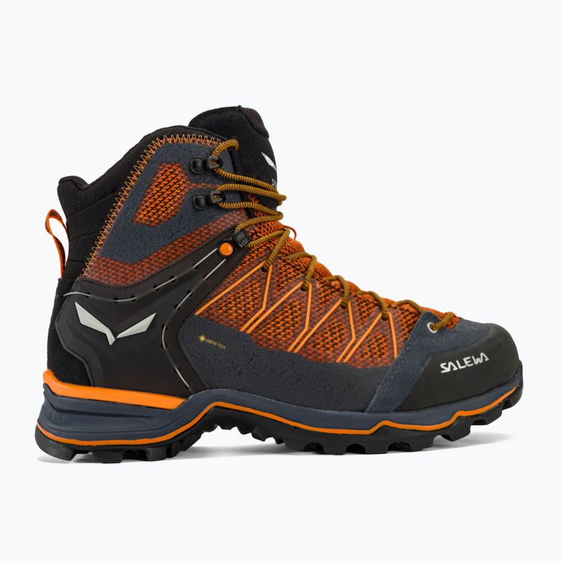 Pánske trekové topánky Salewa MTN Trainer Lite Mid GTX black out/carrot 2