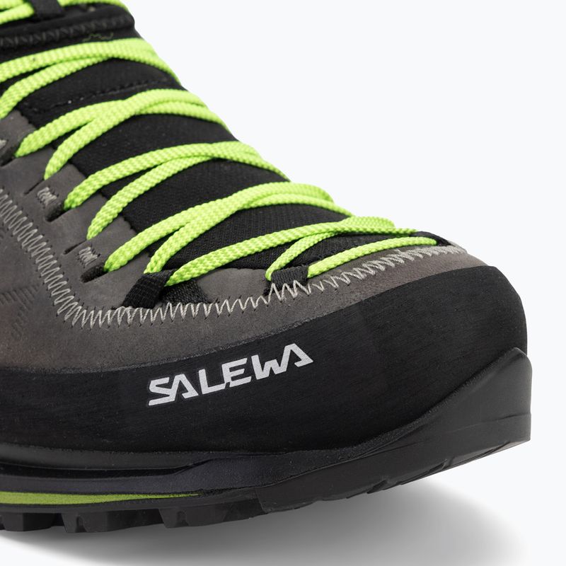 Pánske trekové topánky Salewa MS MTN Trainer 2L smoked/fluo green 7